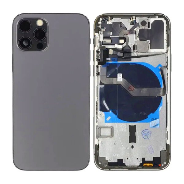 iPhone 12 Pro bakside med komplett ramme - lilla
