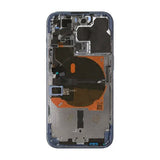 iPhone 12 Pro bakside med komplett ramme OEM - blå