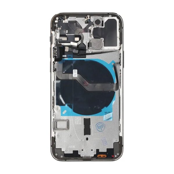 iPhone 12 Pro Bakside med Komplett Ramme OEM - Grafitt