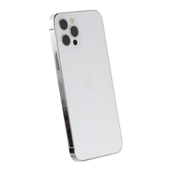 iPhone 12 Pro bakside med komplett ramme OEM - hvit