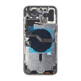 iPhone 12 Pro Max bakside med komplett ramme OEM - grafitt