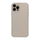 iPhone 12 Pro Max bakside med komplett ramme OEM - gull