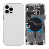 iPhone 12 Pro Max Bakside med Komplett Ramme OEM - Hvit