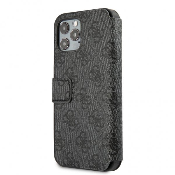Guess iPhone 12 Pro Max Etui 4G Grå
