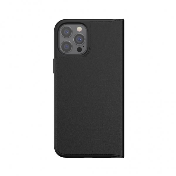 Adidas iPhone 12 Pro Max Etui Booklet Case Basic Svart