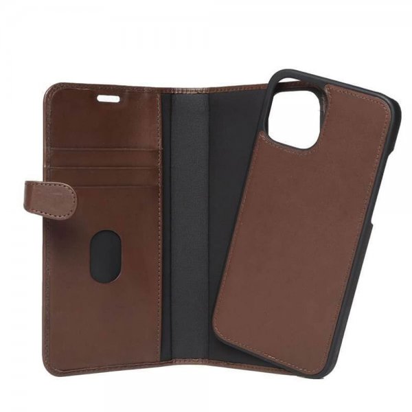 Buffalo iPhone 12 Pro Max Etui Buffalo Löstagbart Deksel Brun