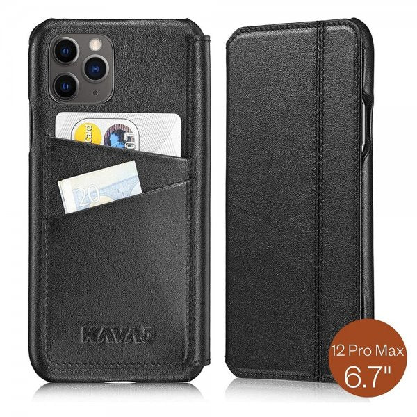 Kavaj iPhone 12 Pro Max Etui Dallas Svart