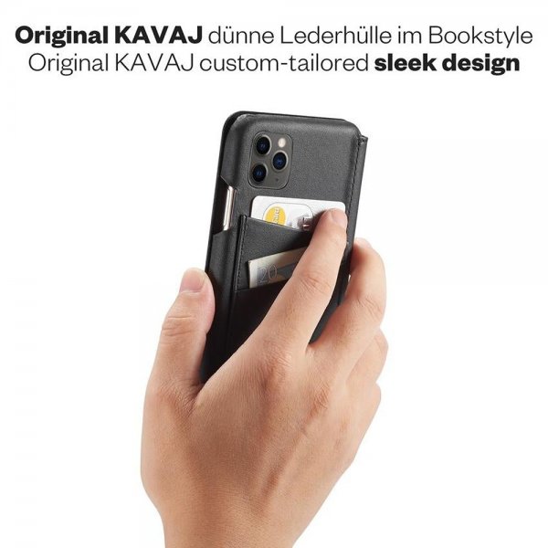 Kavaj iPhone 12 Pro Max Etui Dallas Svart