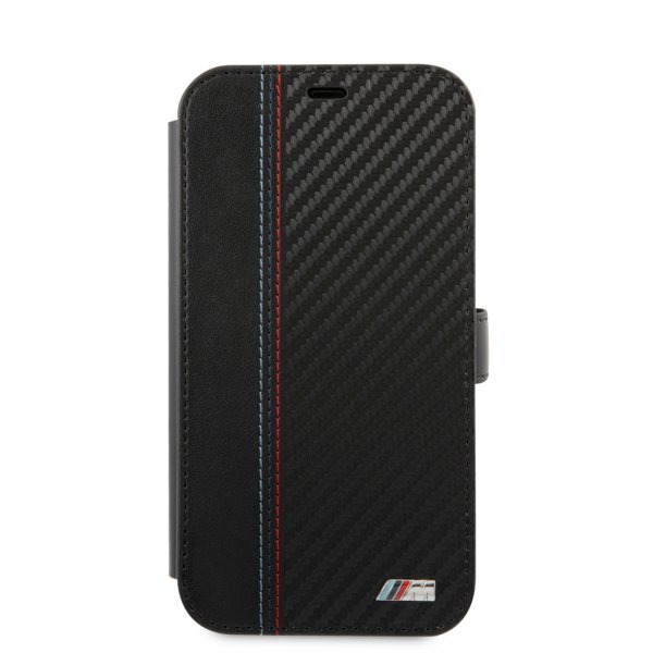 BMW iPhone 12 Pro Max Etui Dynamic Carbon Svart
