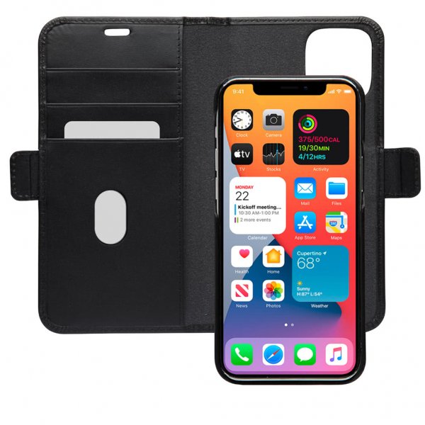 dbramante1928 iPhone 12 Pro Max Etui Lynge Löstagbart Deksel Svart