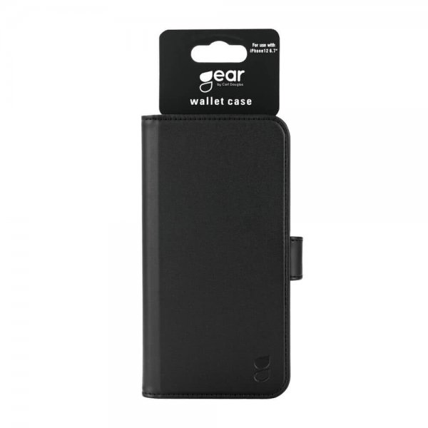 Gear iPhone 12 Pro Max Etui med Kortlomme Svart