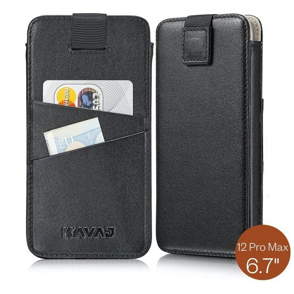 Kavaj iPhone 12 Pro Max Etui Miami Svart