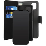 Puro iPhone 12 Pro Max Etui Wallet Detachable 2 in 2 Svart