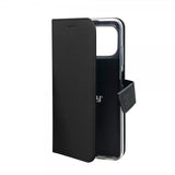 Celly iPhone 12 Pro Max Etui Wally Wallet Case Svart