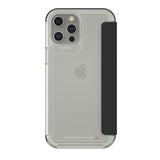Gear4 iPhone 12 Pro Max Etui Wembley Flip Klar Svart