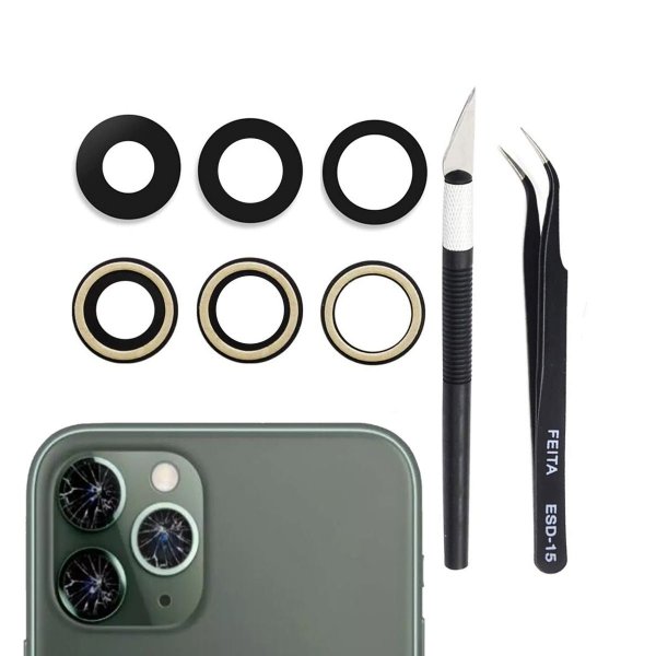 iPhone 12 Pro Max Kameraglass (3-pack)