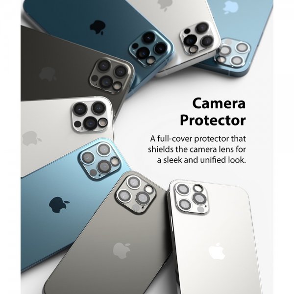 Ringke iPhone 12 Pro Max Kamerabeskytter Camera Protector Glass 2-pakning
