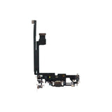 iPhone 12 Pro Max Ladekontakt Flexkabel - Svart