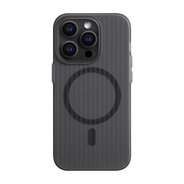 iPhone 12 Pro Max Deksel Korrugerte MagSafe Svart