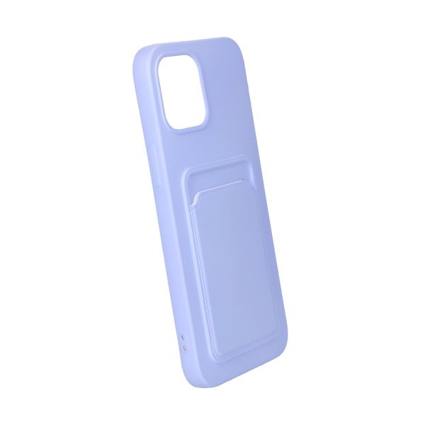 iPhone 12 Pro Max Deksel Kortholder Lilla