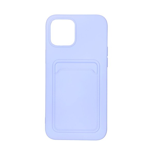 iPhone 12 Pro Max Deksel Kortholder Lilla