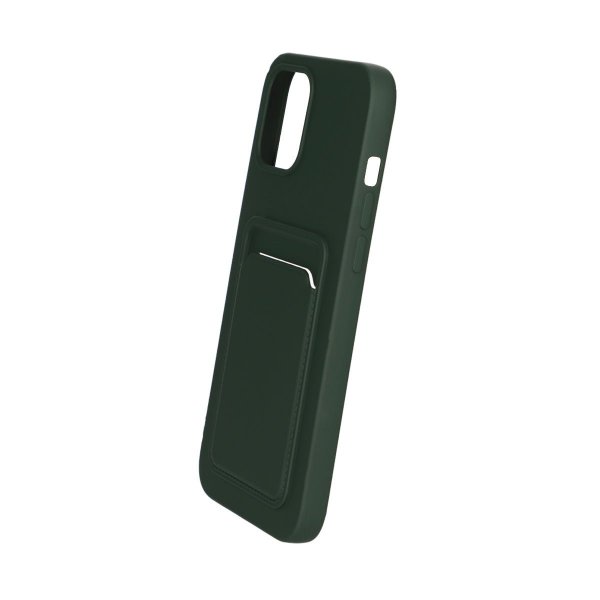 iPhone 12 Pro Max Deksel Kortholder Grønn