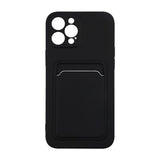 iPhone 12 Pro Max Deksel Kortholder Svart