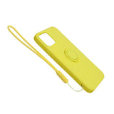 iPhone 12 Pro Max Deksel med Ringholder Gul