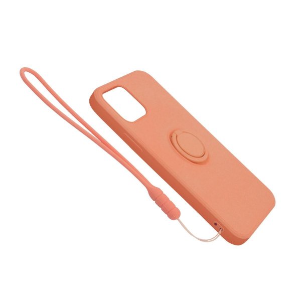 iPhone 12 Pro Max Deksel med Ringholder Oransje