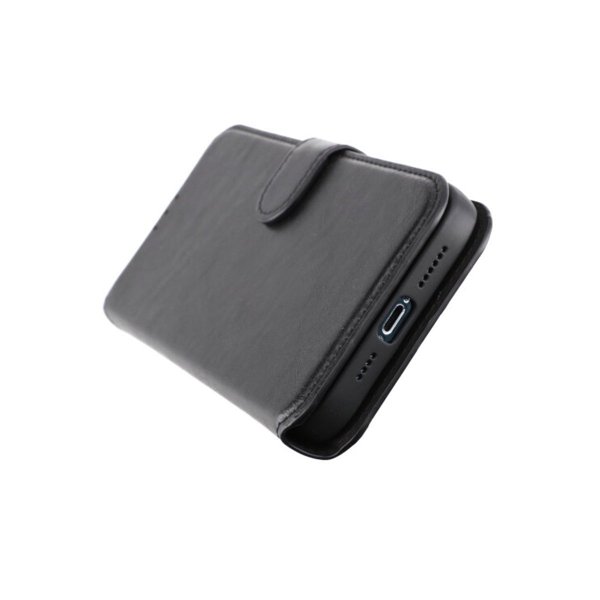 Rvelon iPhone 12 Pro Max Etui Detachable Wallet Case Svart