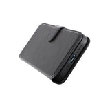 Rvelon iPhone 12 Pro Max Etui Detachable Wallet Case Svart