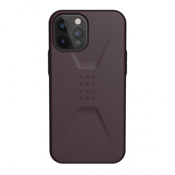 Urban Armor Gear (UAG) iPhone 12 Pro Max Deksel Civilian Eggplant