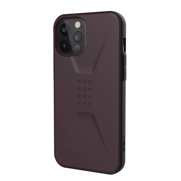 Urban Armor Gear (UAG) iPhone 12 Pro Max Deksel Civilian Eggplant