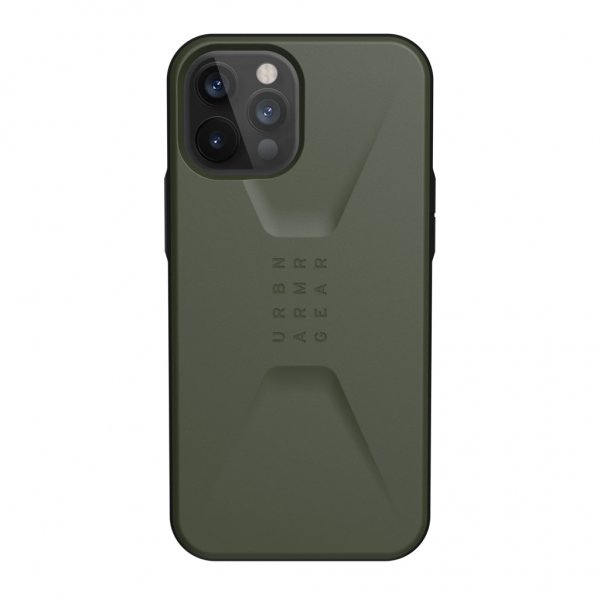 Urban Armor Gear (UAG) iPhone 12 Pro Max Deksel Civilian Olive