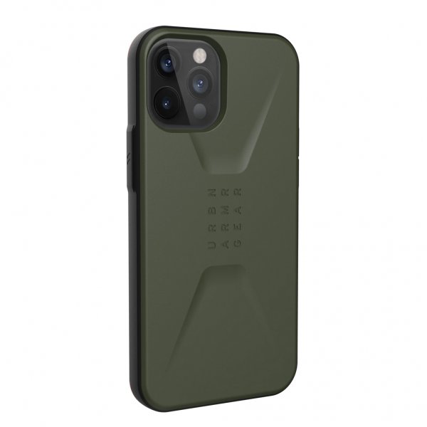 Urban Armor Gear (UAG) iPhone 12 Pro Max Deksel Civilian Olive