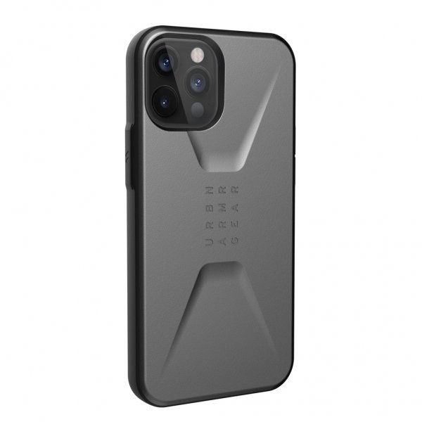 Urban Armor Gear (UAG) iPhone 12 Pro Max Deksel Civilian Sølv