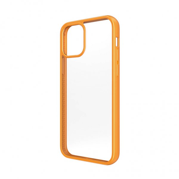 PanzerGlass iPhone 12 Pro Max Deksel ClearCase Color PG Orange