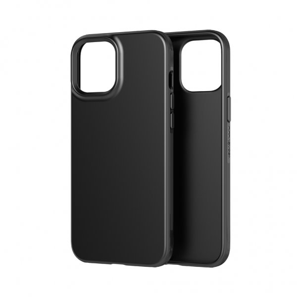 Tech21 iPhone 12 Pro Max Deksel Evo Slim Charcoal Black