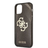 Guess iPhone 12 Pro Max Deksel Full Glitter Svart
