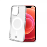 Celly iPhone 12 Pro Max Deksel GELSKINMAG MagSafe Transparent