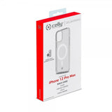 Celly iPhone 12 Pro Max Deksel GELSKINMAG MagSafe Transparent