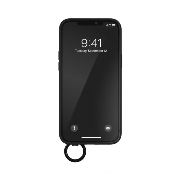 Adidas iPhone 12 Pro Max Deksel Hand Strap Case Svart