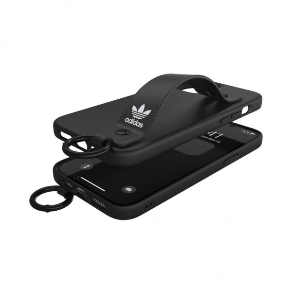 Adidas iPhone 12 Pro Max Deksel Hand Strap Case Svart