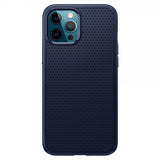 Spigen iPhone 12 Pro Max Deksel Liquid Air Navy Blue
