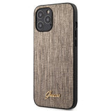 Guess iPhone 12 Pro Max Deksel Lizard Gull