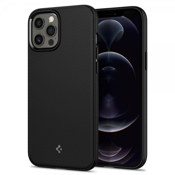 Spigen iPhone 12 Pro Max Deksel Mag Armor Matte Black