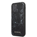 Guess iPhone 12 Pro Max Deksel Marble Cover Svart