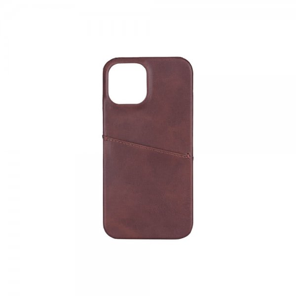 Onsala iPhone 12 Pro Max Deksel med Kortlomme Brun