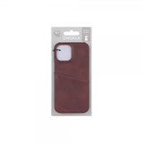 Onsala iPhone 12 Pro Max Deksel med Kortlomme Brun