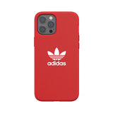 Adidas iPhone 12 Pro Max Deksel Moulded Case Canvas Scarlet